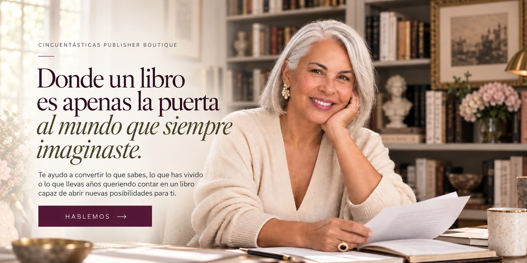 Donde un libro es apenas la puerta al mundo que siempre imaginaste